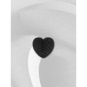 Chrome Hearts Black Heart Ring